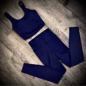 CALIA by Carrie Underwood Deep Blue Leggings Set